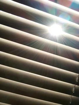 Sun and window Stock Photos