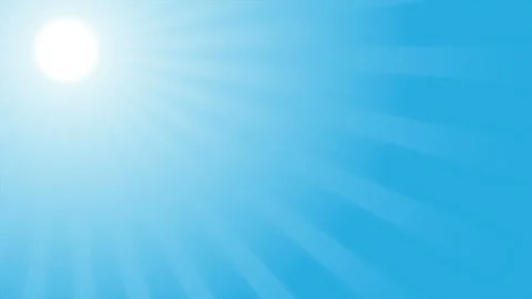 Sun animation Stock Footage 135990494