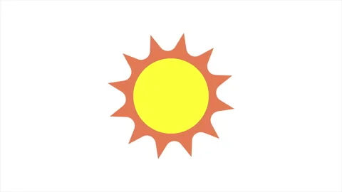 Sun animation. Stock Footage 219458757