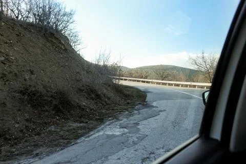 The sun is around the corner. 库存照片