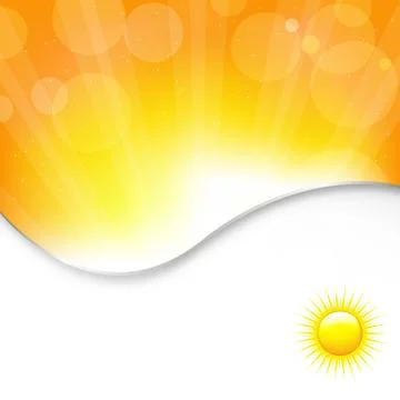 Sun background Stock Illustration