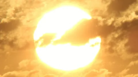 Sun background time lapse Stock Footage 11250768