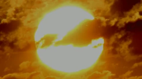Sun background time lapse Stock Footage 11250774