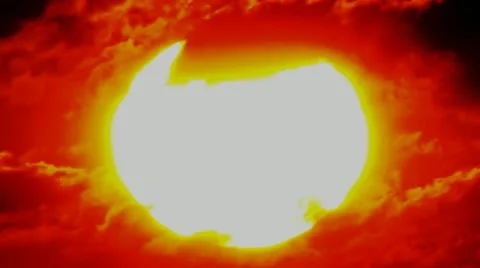 Sun background time lapse Stock Footage 11250980