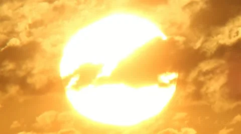 Sun background time lapse Stock Footage 11250982