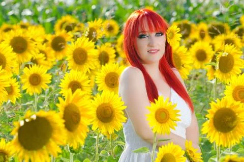 Sun bathing Stock Photos