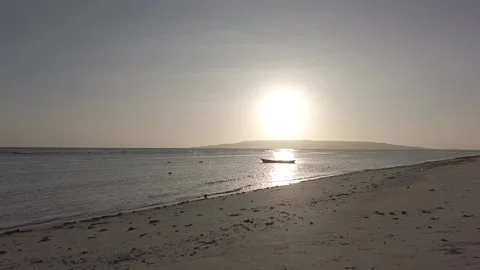 Sun on the beach Stock Footage 210464851