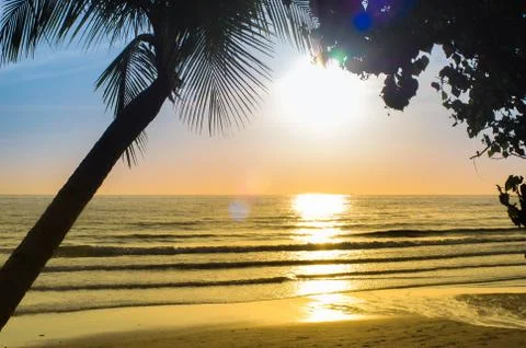 Sun beach Stock Photos