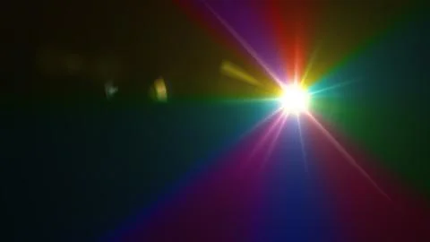 Sun beam lens flare Stock Illustration