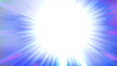 Sun Beam Prism Effect Stock Illustration