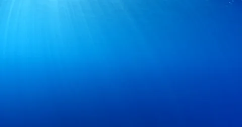 Sun beam sun ray sun shine surface water underwater waves Video stock 105099884