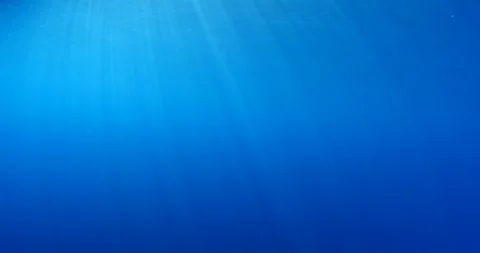 Sun beam sun ray sun shine surface water underwater waves Video stock 105100292