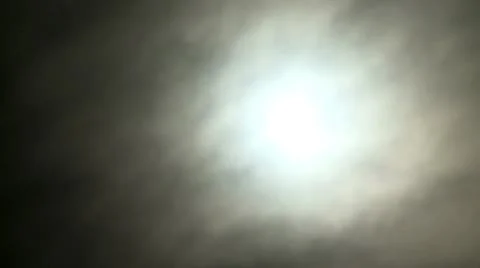Sun behind clouds 2 Stock Footage 10684568