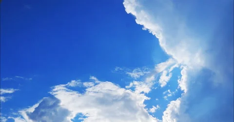 Sun from behind the clouds Stock Footage 68954166
