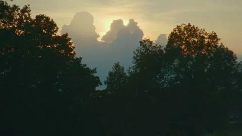 Sun Beyond The Clouds 스톡 동영상 132266531