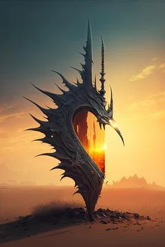 Sun blade Stock Illustration