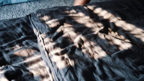 Sun Blinds Closing Sun Light Stock Footage 106032622