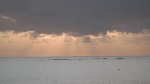 Sun Blocked By The Clouds Stock Footage 170479225