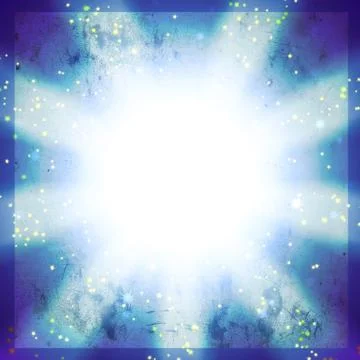 Sun on a blue sky Stock Photos