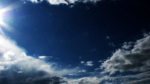 The sun breaks through Stock Footage 6087408