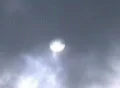 Sun Breaks Through Snow Clouds Footage