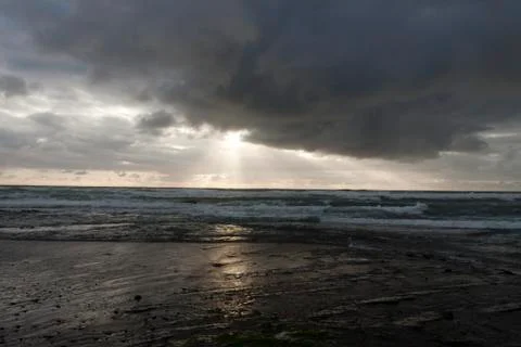 Sun Breakthrough Foto stock