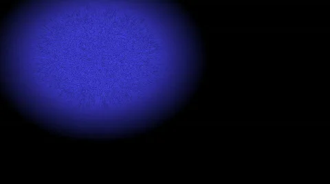 Sun burst - blue Stock Footage 87034