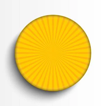 Sun burst circle on grey background. Eps 10. Stock Illustration