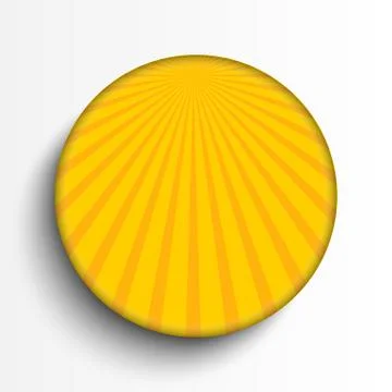 Sun burst circle on grey background. Eps 10. Stock Illustration