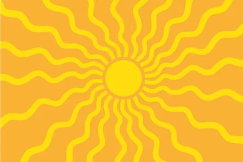 Sun burst pattern background ray sunshine. イラスト素材
