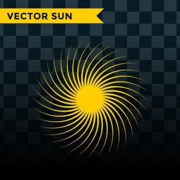 Sun burst star icon vector illustration summer isolated nature shine sunlight Ilustração Stock