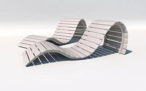 Sun chair 3D Model