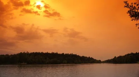 Sun with Cloud Stock Photos