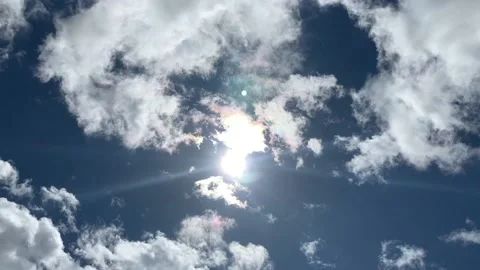 Sun &amp; Clouds  02 Stock Footage 142942555