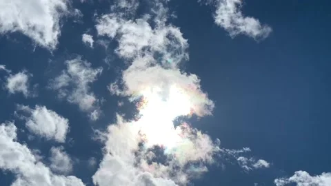 Sun &amp; Clouds 03 Stock Footage 142942556