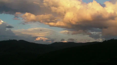 Sun on the Clouds Stock Footage 28501242