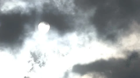Sun in the clouds. Stock Footage 39571152