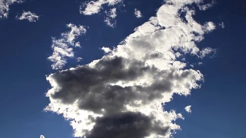 The Sun With Clouds Stock Footage 82925512