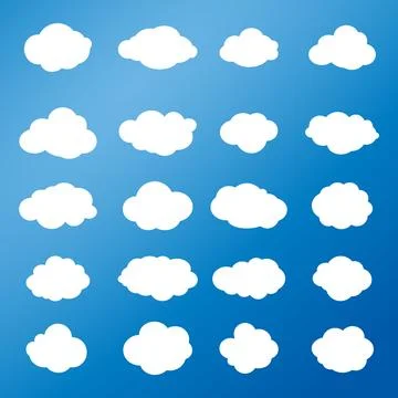Sun clouds rain icons isolated pattern elements vector template weather 스톡 일러스트