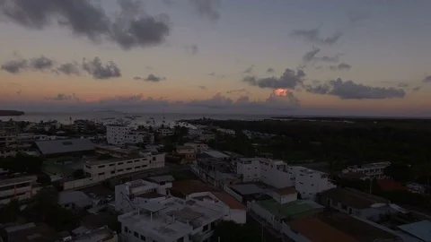 Sun on Clouds at Sunset 스톡 동영상 74972339