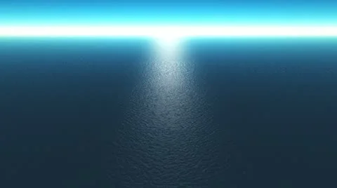 Sun at coast of the sea Stock Footage 11236431