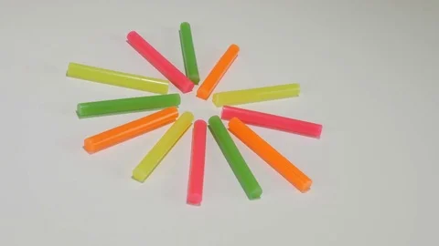 Sun with colorful beams Stock Footage 69833289