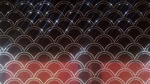 Sun coming through the window making a special effect through the blinds Stock Footage 132274342