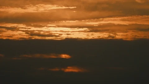 Sun completely hidden behind clouds Stock Footage 112354807
