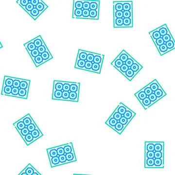 Sun concentrator vector seamless pattern color Stock Illustration