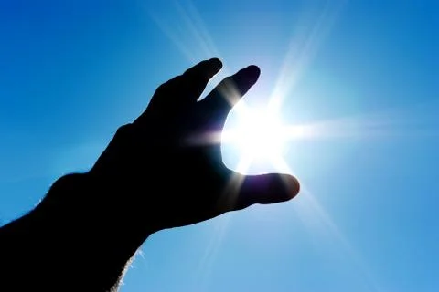 Sun in control 写真素材