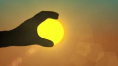Sun crash Stock Footage 8949757