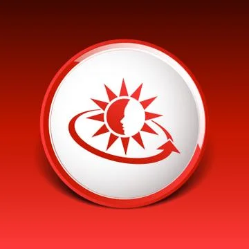 Sun Cream Containers. Vector illustration icon sun tan Ilustración de archivo