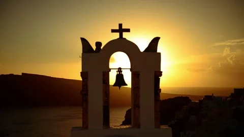 Sun cross Stock Footage 73707016