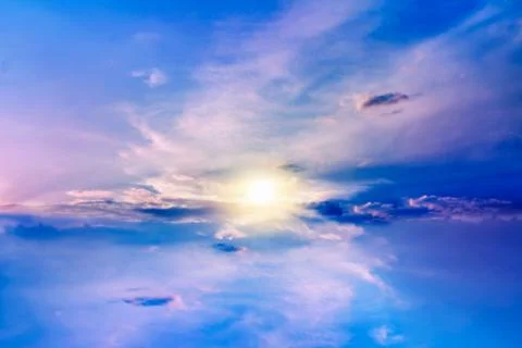 Sun dawn Stock Photos